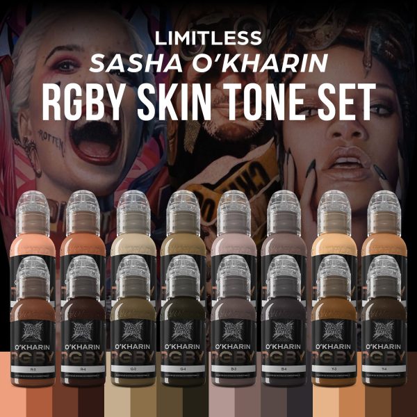 World Famous Limitless – Sasha O’Kharin RGBY Set 16x30ml